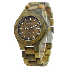 Load image into Gallery viewer, BEWELL Man Wood Watch