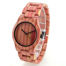 Load image into Gallery viewer, Women Wood Watch