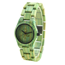 Load image into Gallery viewer, Women Wood Watch