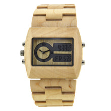 Load image into Gallery viewer, BEWELL Wood Watch for Men