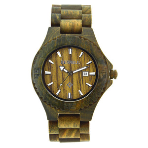 BEWELL Man Wood Watch