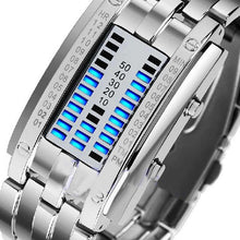 Load image into Gallery viewer, Stainless Steel LED  Wristwatch