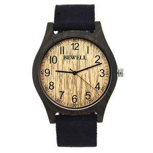 BEWELL Waterproof Wooden Watch