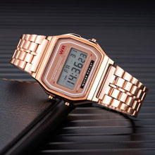 Load image into Gallery viewer, Stainless Steel LED Wristwatch