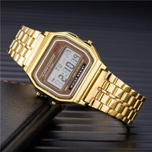 Load image into Gallery viewer, Stainless Steel LED Wristwatch