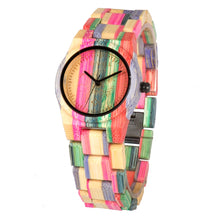 Load image into Gallery viewer, Women Wood Watch